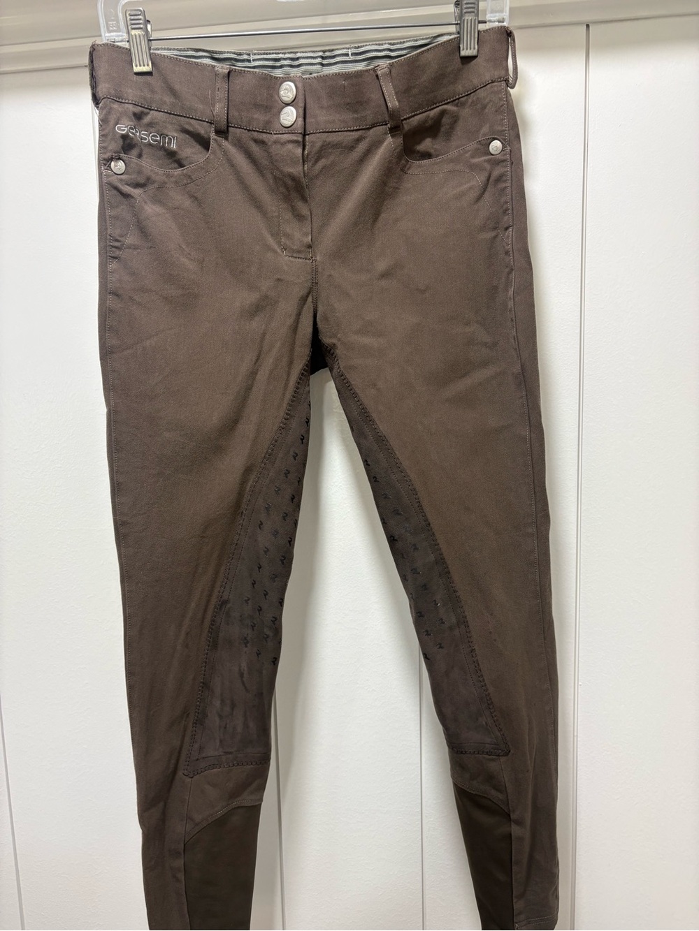 Gersemi Siri Full Seat Gel Grip Breeches Brown Size 38